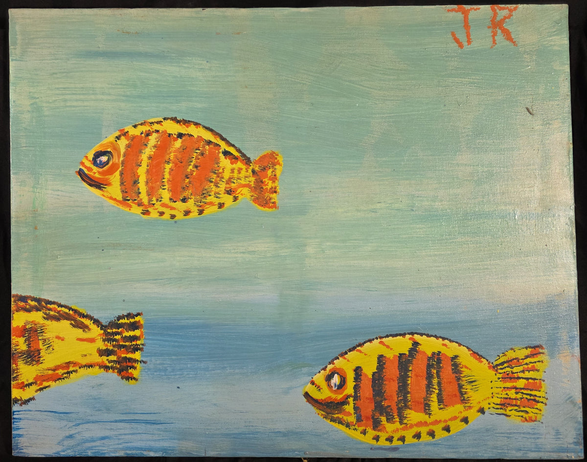 Swimming Away 24x30