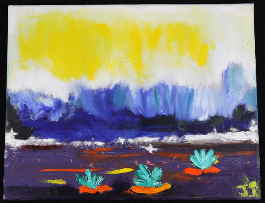 Water Lily Yucca 16x20