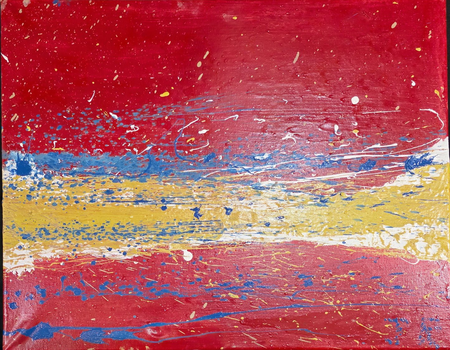 Red Explosion 16x20