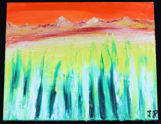 Mountain Skies 16x20